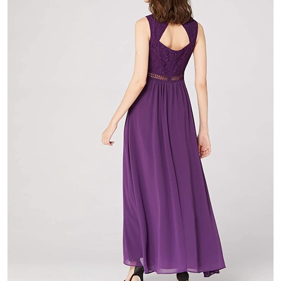 Truth & Fable Lace Trim Maxi Dress, Size M - Picture 9 of 9